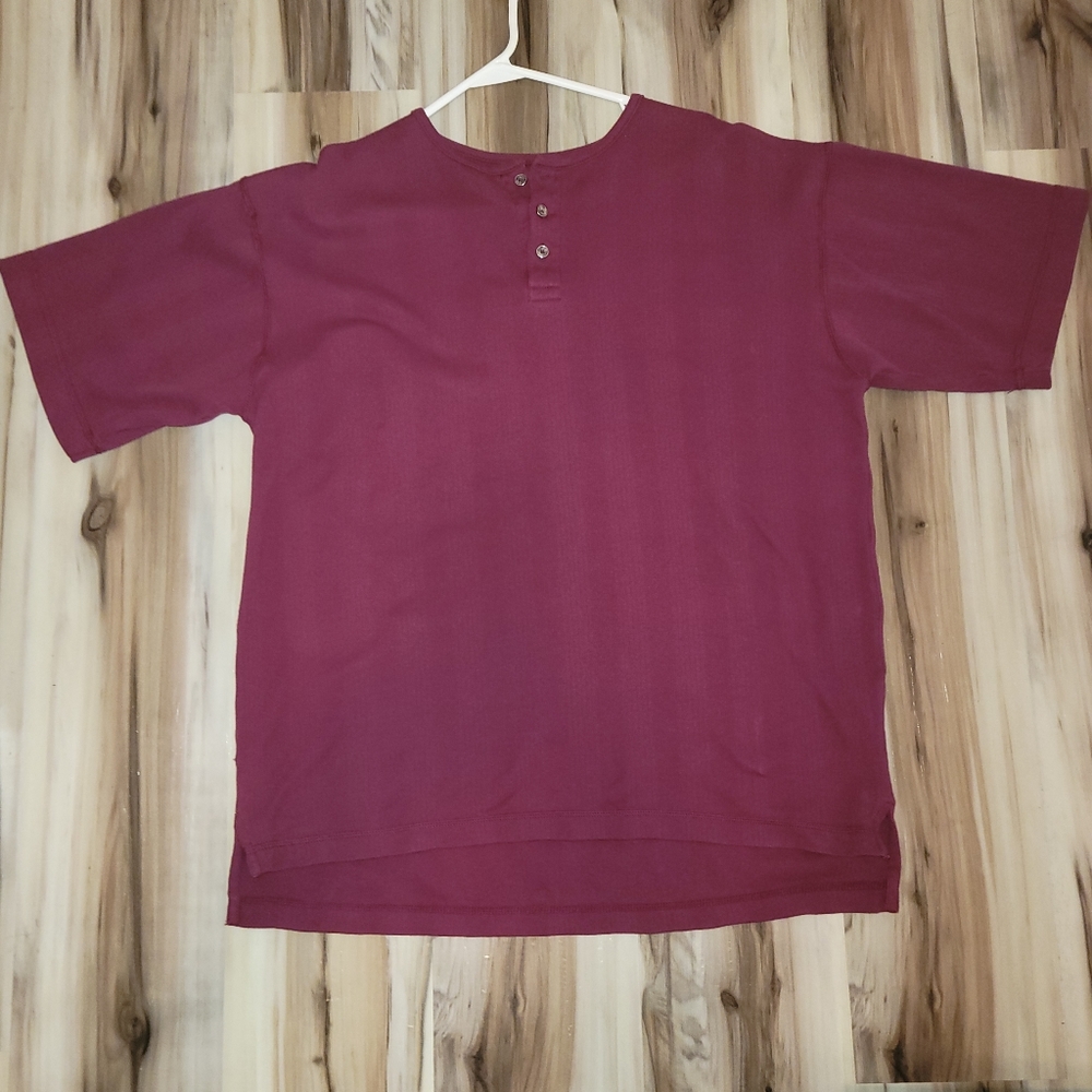 Route 66 Burgundy Men's Top